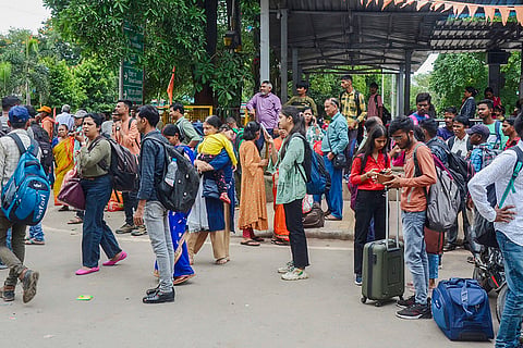 Auto strike in Ranchi